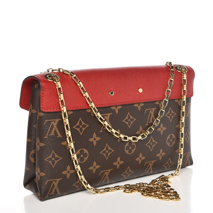 Louis Vuitton Monogram Pallas Chain Cherry 3 of 11