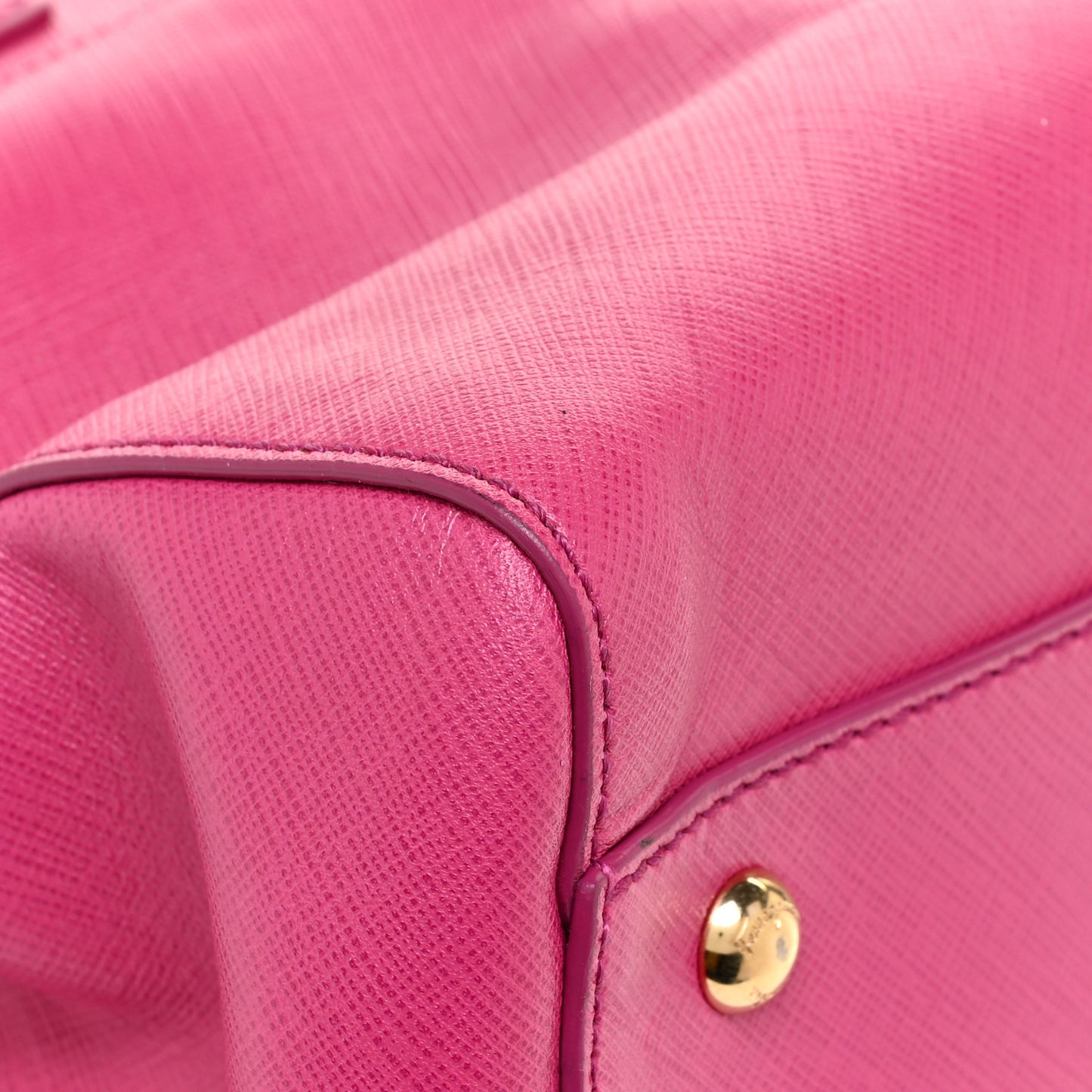 Printed Calfskin Beky Tote Pink