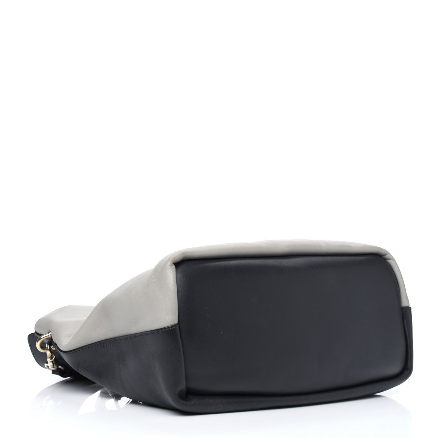 Smooth Calfskin Medium Baylee Tote Marshmallow