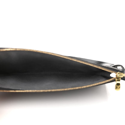 Louis Vuitton Epi Pochette Accessories 24 Black 4 of 8