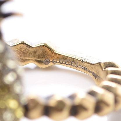 Gucci Crystal Pineapple Motif Ring M 6 of 7