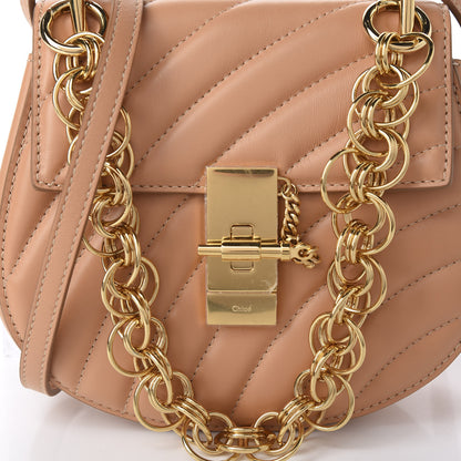 Chloe Calfskin Quilted Mini Drew Bijou Shoulder Bag Blushy Pink 9 of 9