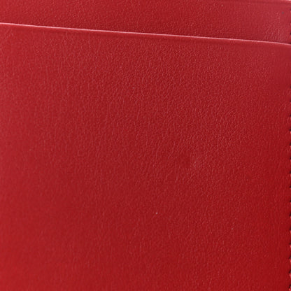 Chanel Goatskin Quilted Chanel 19 Small Flap Wallet Red 6 of 11