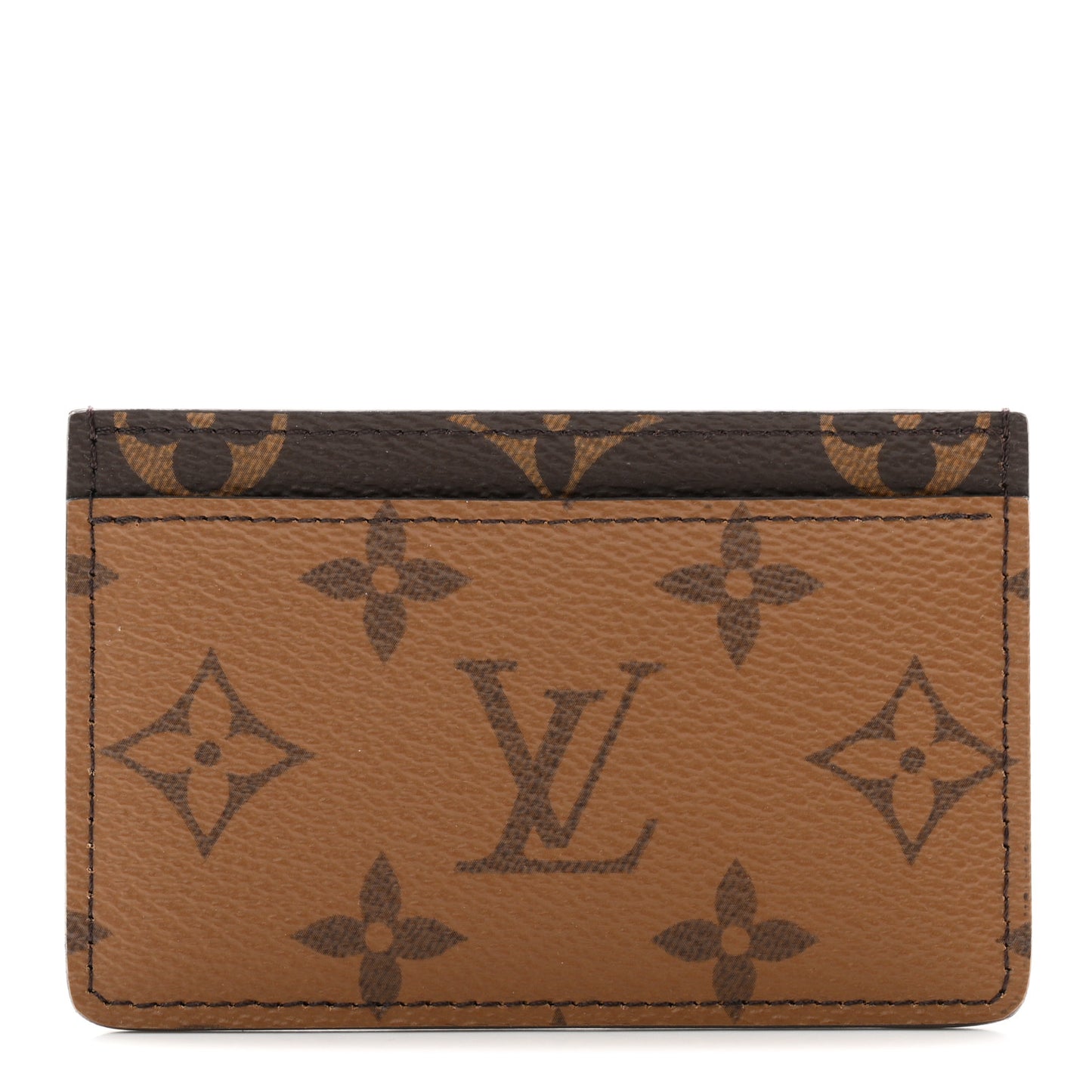 Reverse Monogram Card Holder