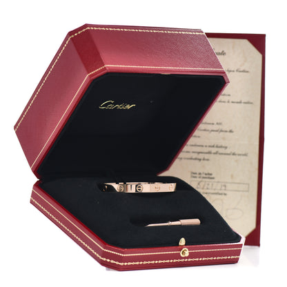 Cartier 18K Pink Gold LOVE Bracelet 16 5 of 5