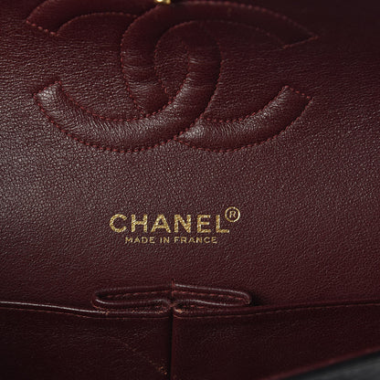 Chanel Lambskin Quilted Medium Double Flap Black 7 of 12