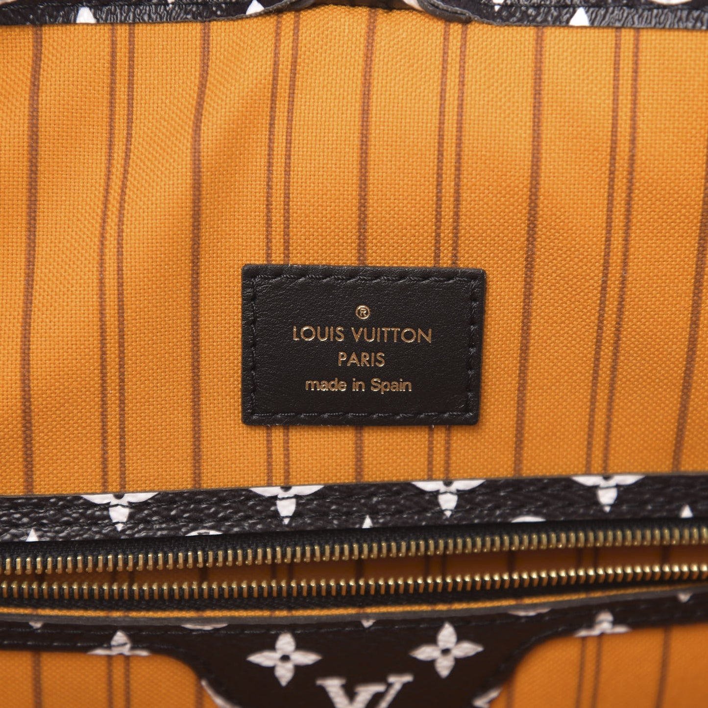 Monogram Giant Jungle Neverfull MM Black