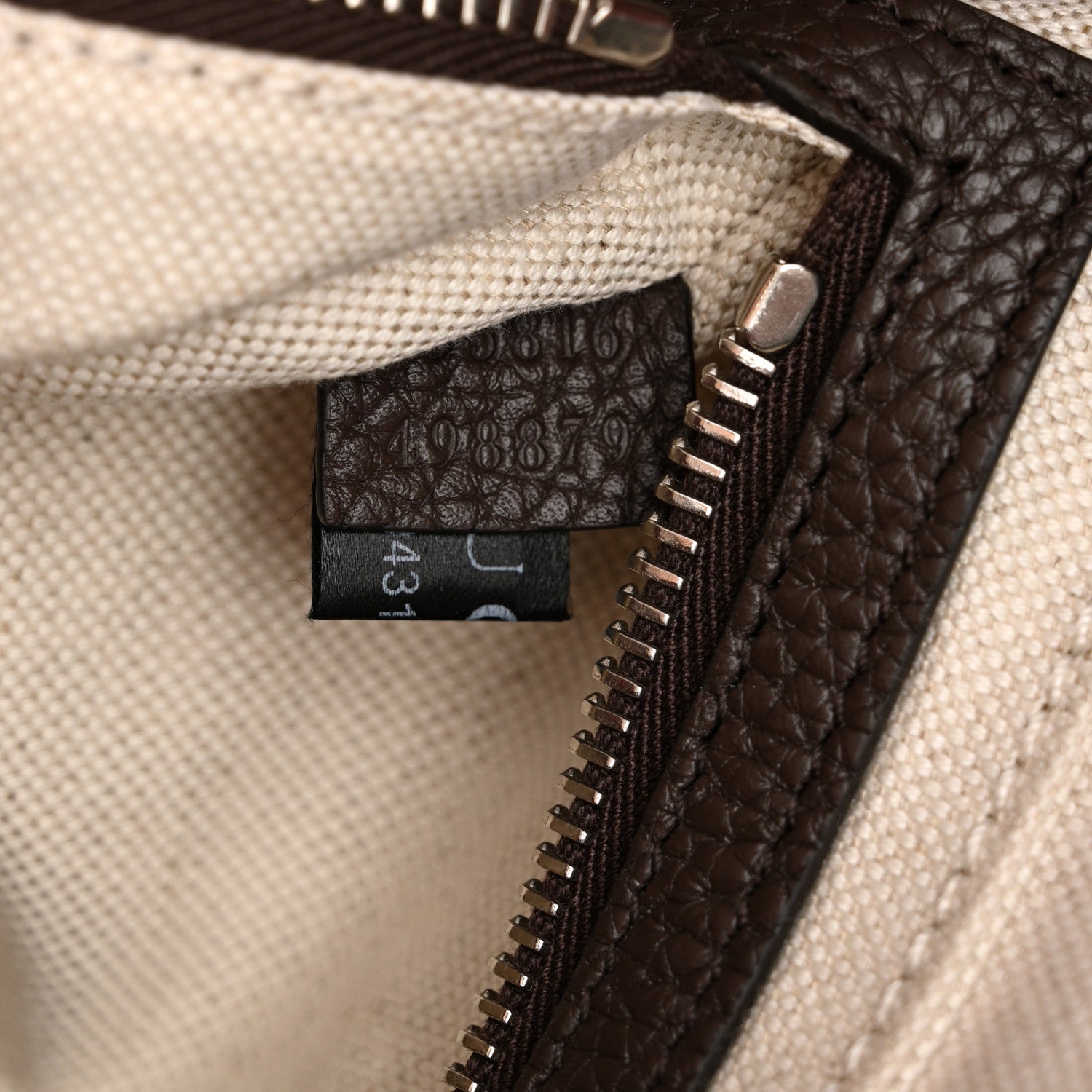 Gucci Canvas Web Large Tote Brown 8 of 11