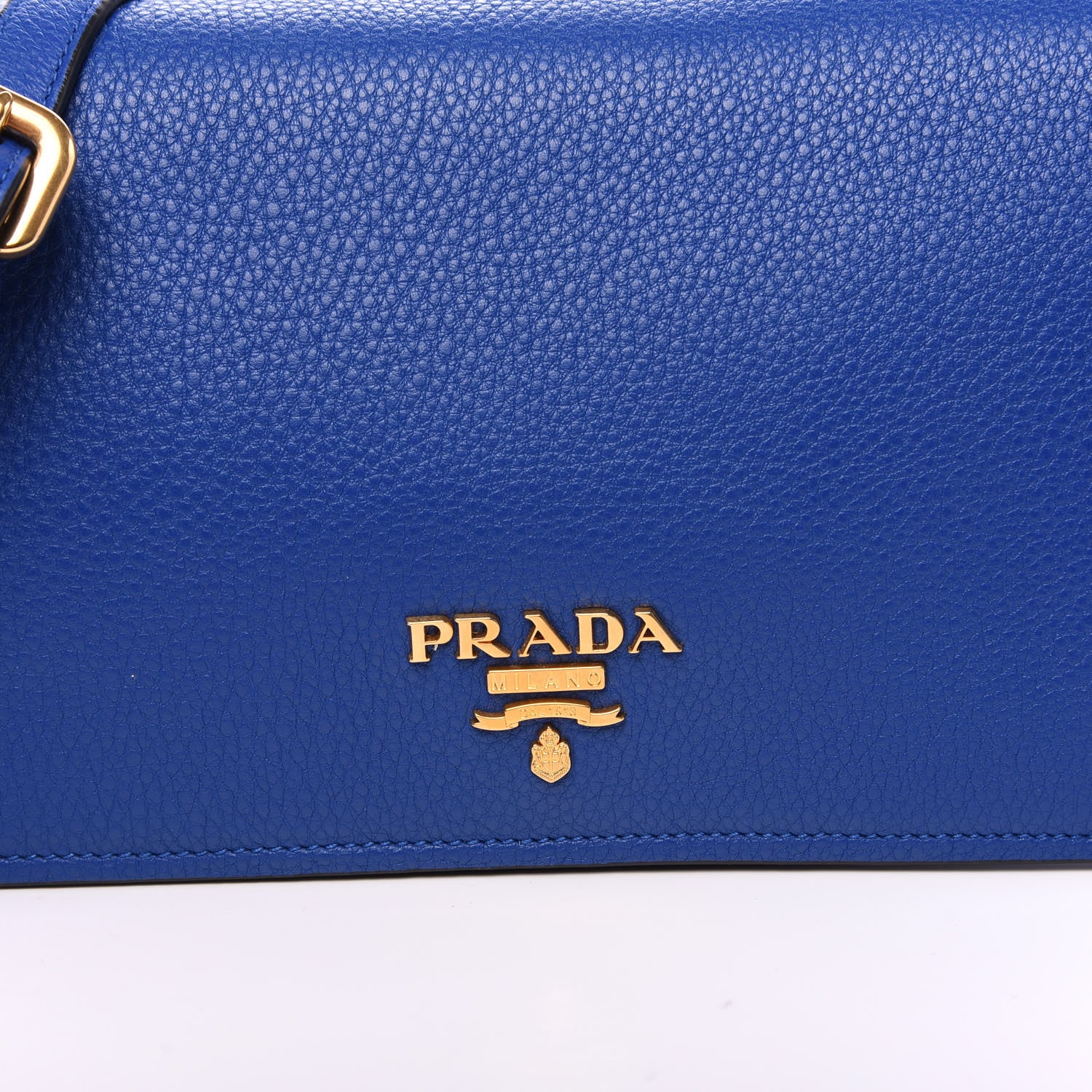 Prada Vitello Phenix Flap Crossbody Royal 9 of 9