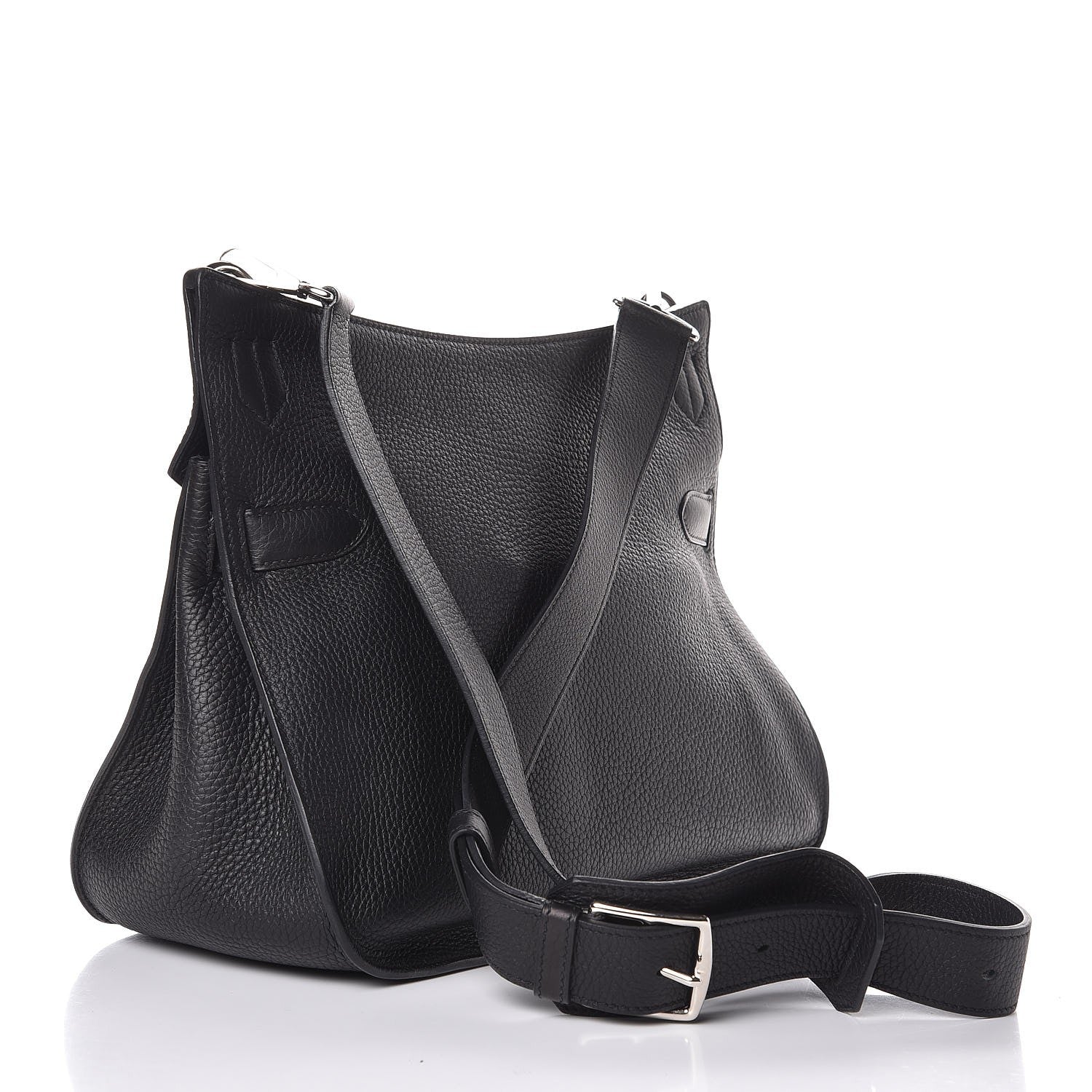 Hermes Taurillon Clemence Jypsiere 34 Black 3 of 7