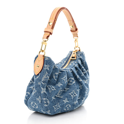 Louis Vuitton Monogram Denim Pochette Valley Blue 3 of 9