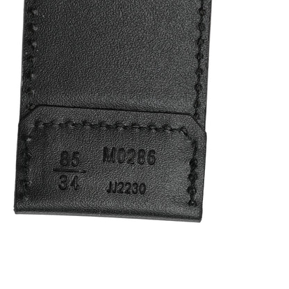 Louis Vuitton Calfskin Monogram Eclipse 40 mm LV Circle Belt 85 34 3 of 4