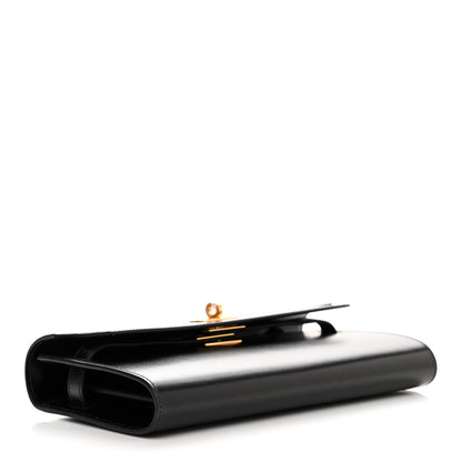 Hermes Box Kelly Wallet To Go Rock Black 4 of 10