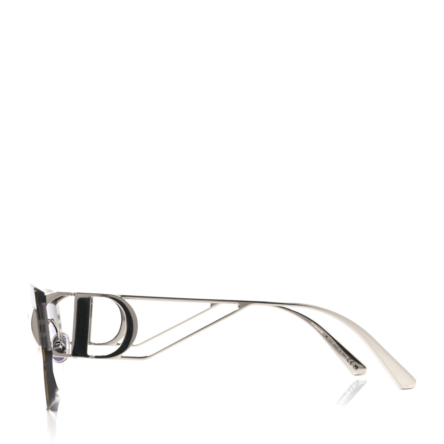 Metal 30 Montaigne B3U Butterfly Sunglasses Silver