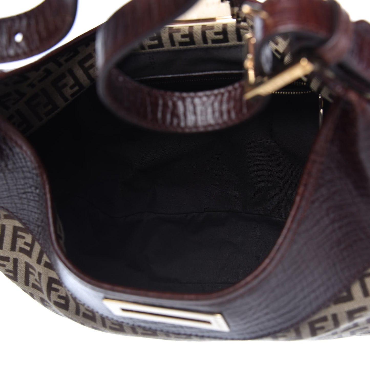 Zucchino Vitello Clip Hobo Mogano Panna Bruciato