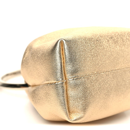 Jimmy Choo Metallic Nappa Micro Bon Bon Bag Gold 8 of 10