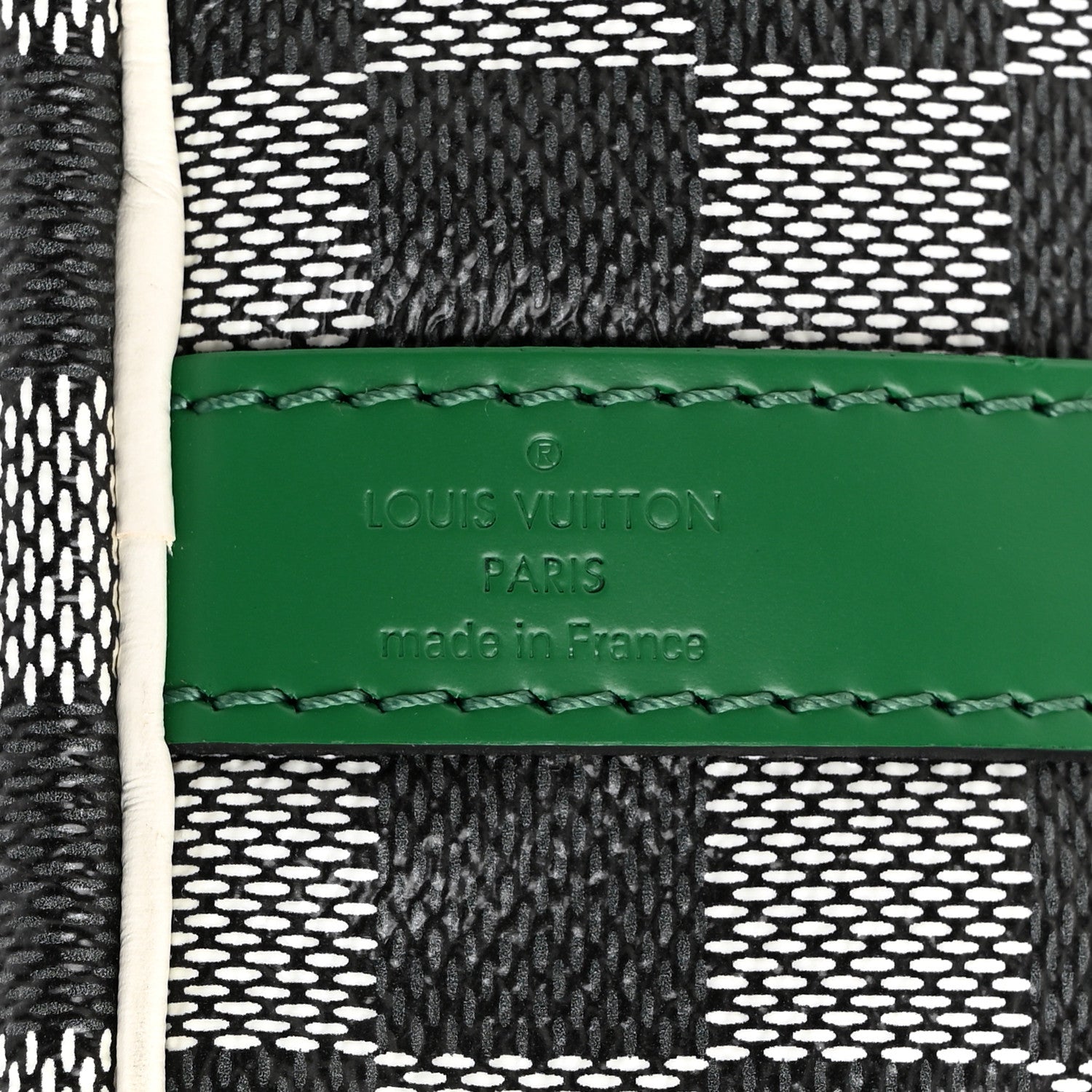 Louis Vuitton Damier Speedy Bandouliere 30 Black White 6 of 10