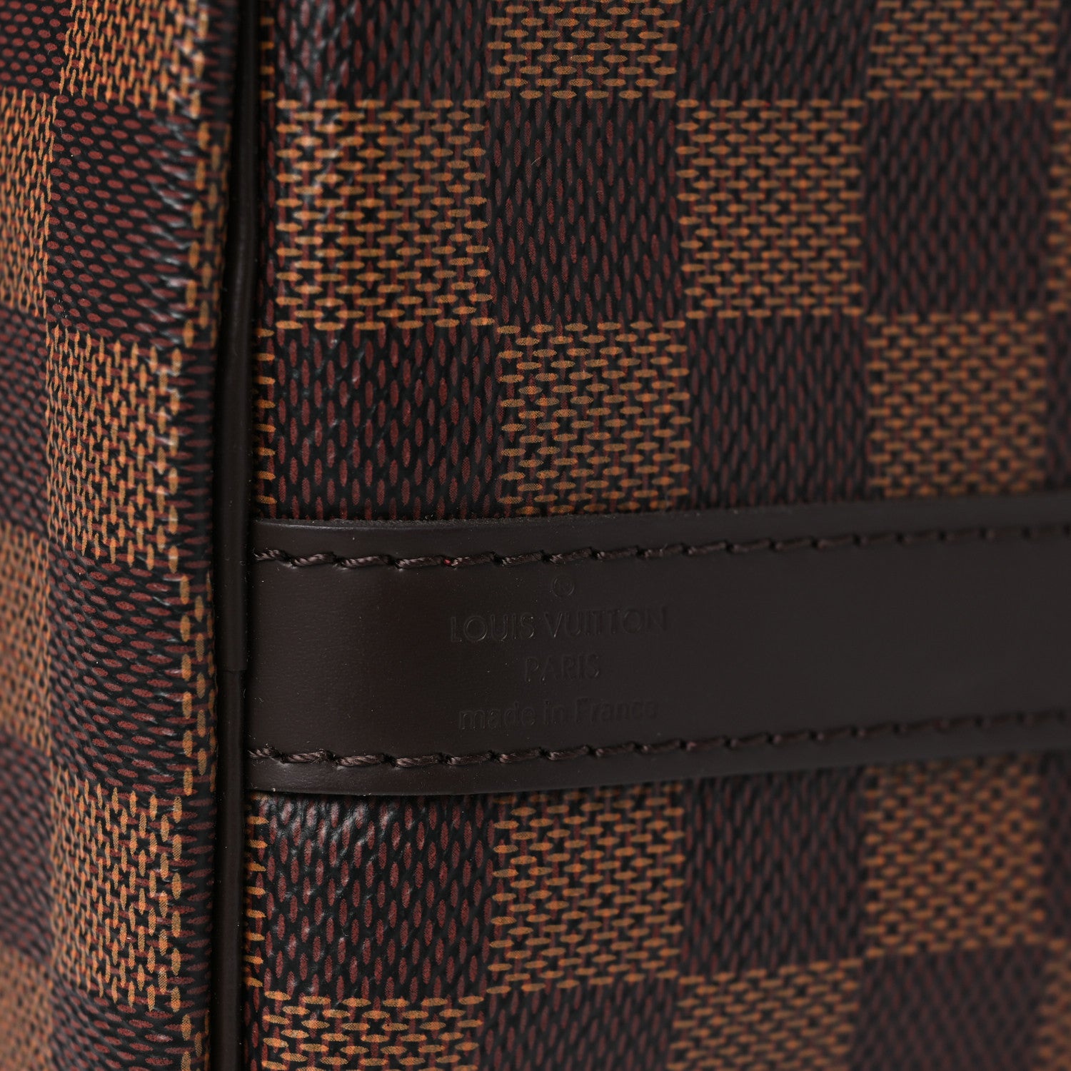 Louis Vuitton Damier Ebene Speedy Bandouliere 25 6 of 10