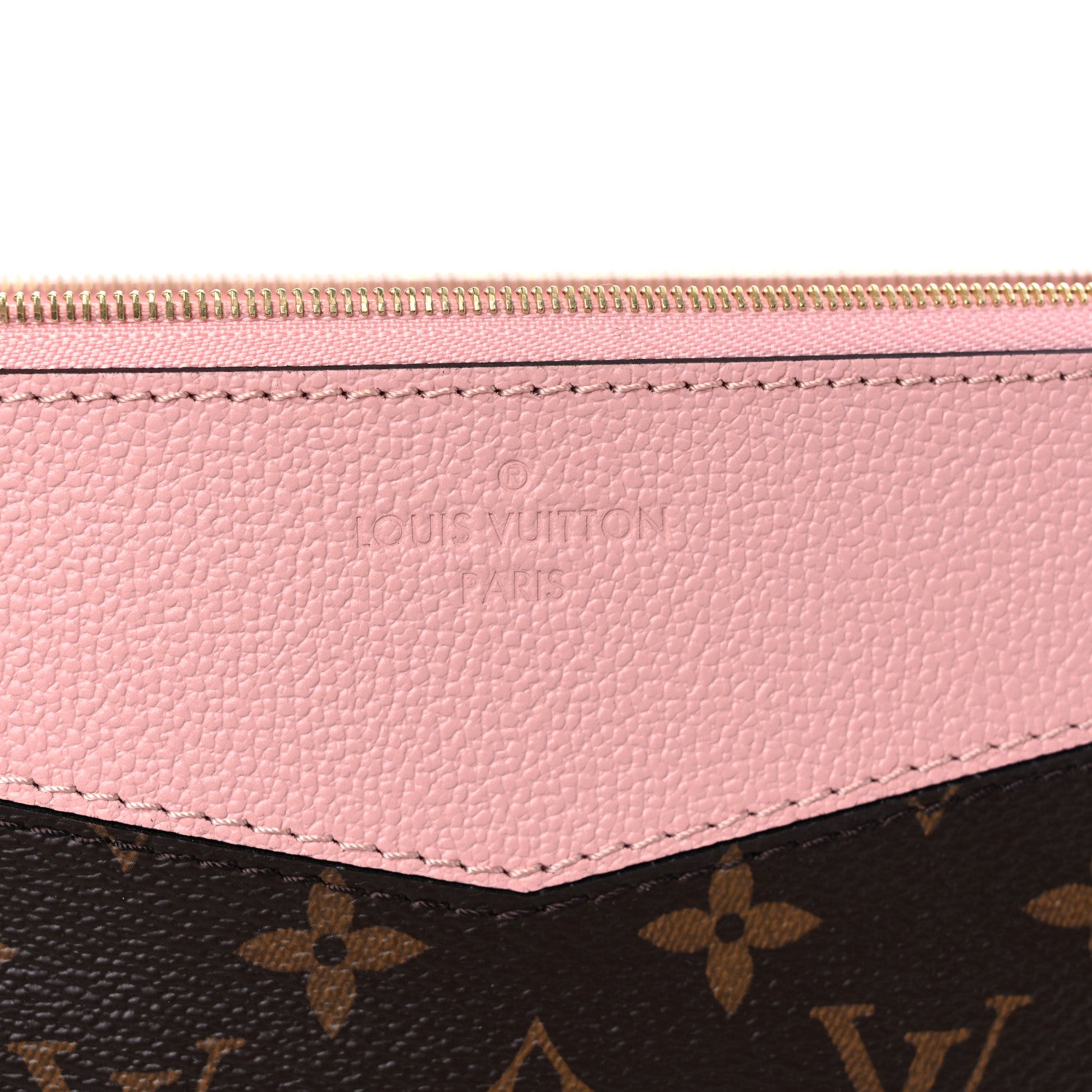 Louis Vuitton Monogram Daily Pouch Rose Poudre 7 of 9