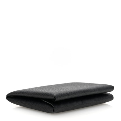 Hermes Epsom Calvi Duo Card Case Black 4 of 8