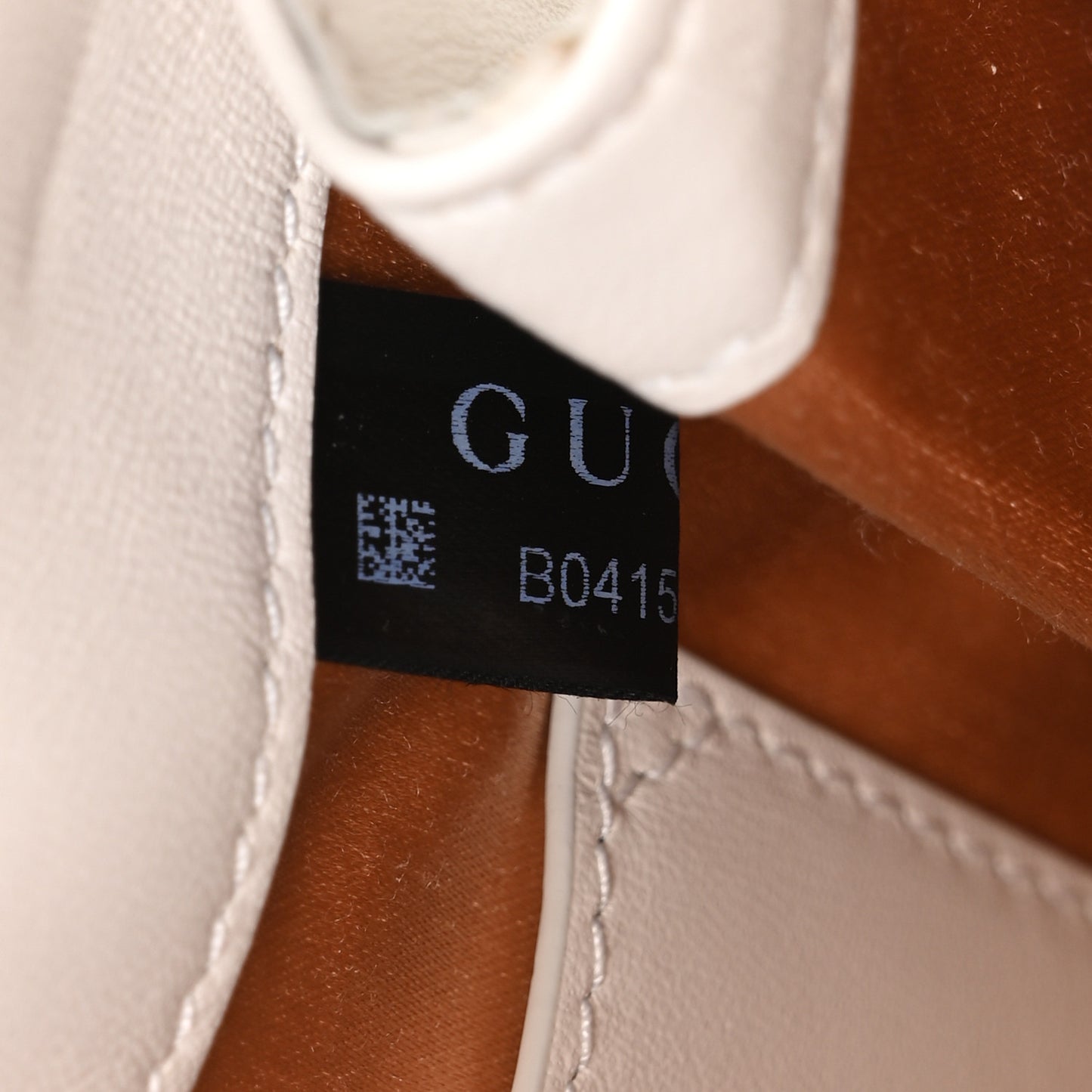 Calfskin Horsebit Slim Shoulder Bag White