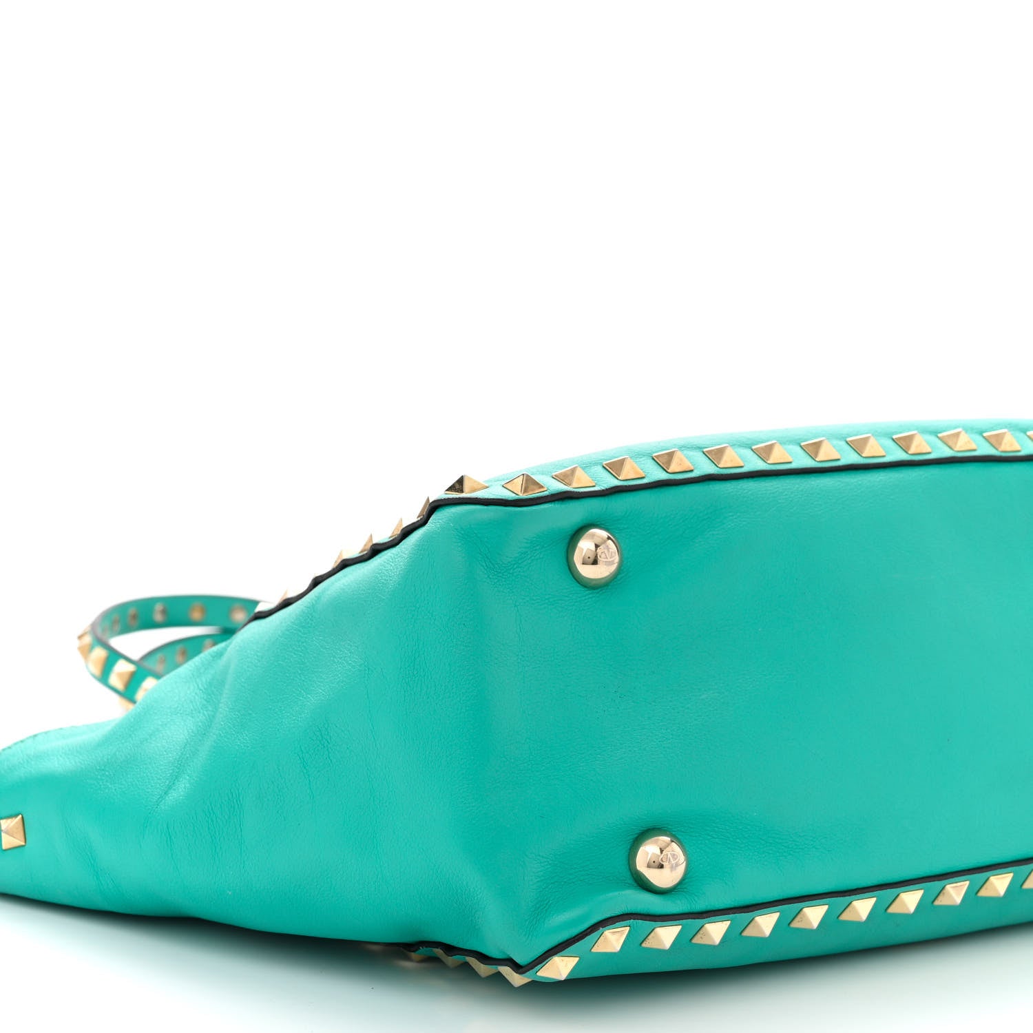 Valentino Garavani Vitello Small Rockstud Tote Colibri 8 of 14