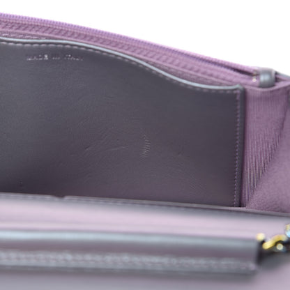 Chanel Iridescent Lambskin Quilted Reissue Wallet On Chain WOC Light Purple 10 of 11