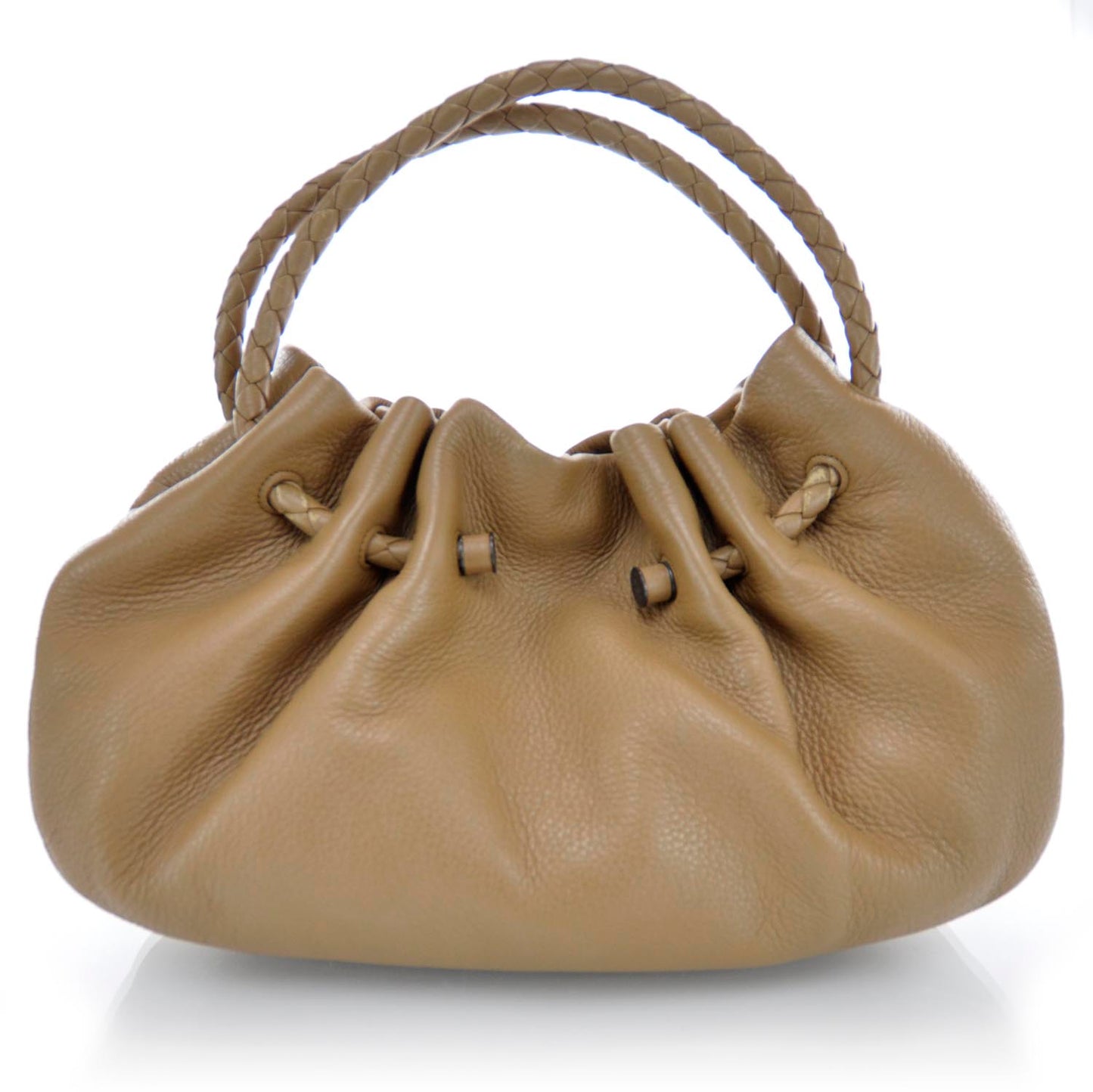 Leather Braided Hobo