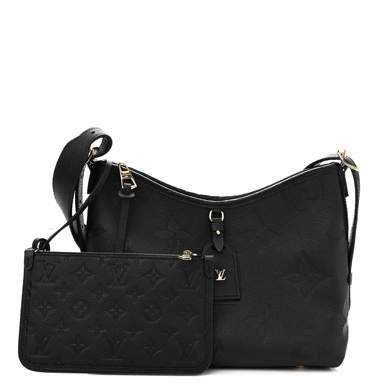 Louis Vuitton Empreinte Carryall PM Black 1 of 9