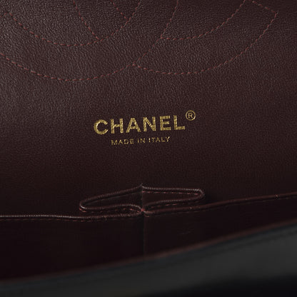 Chanel Lambskin Quilted Jumbo Double Flap Black 8 of 11