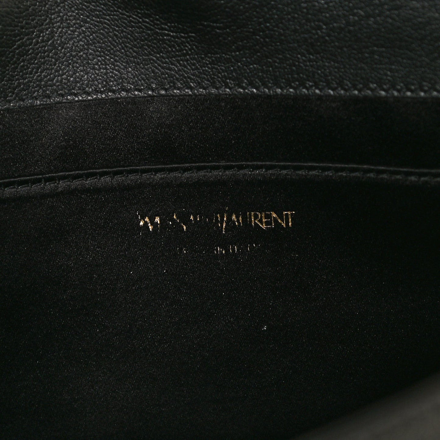 Calfskin Monogram Large Belle De Jour Clutch Black