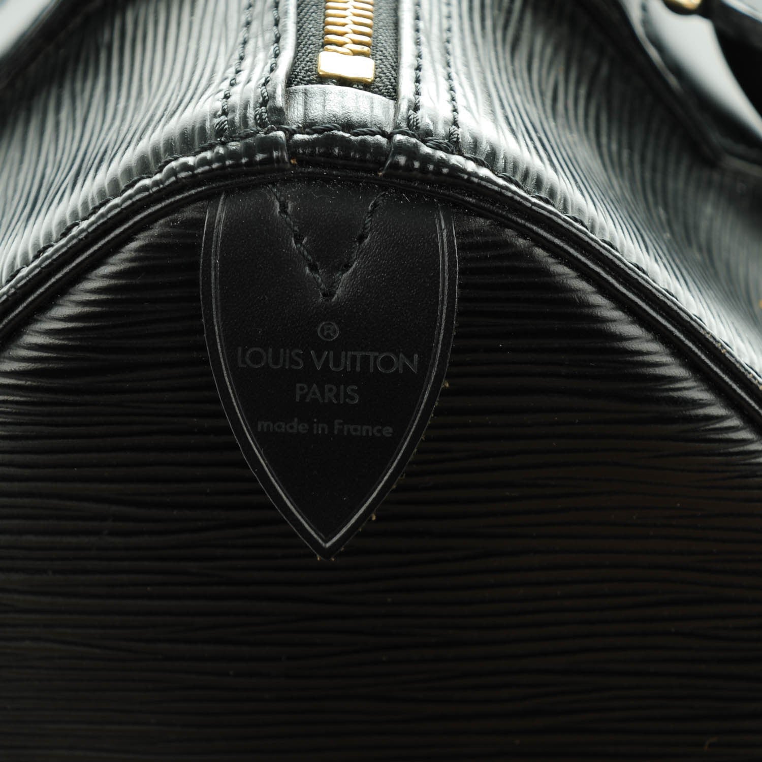 Louis Vuitton Epi Speedy 25 Black 5 of 7