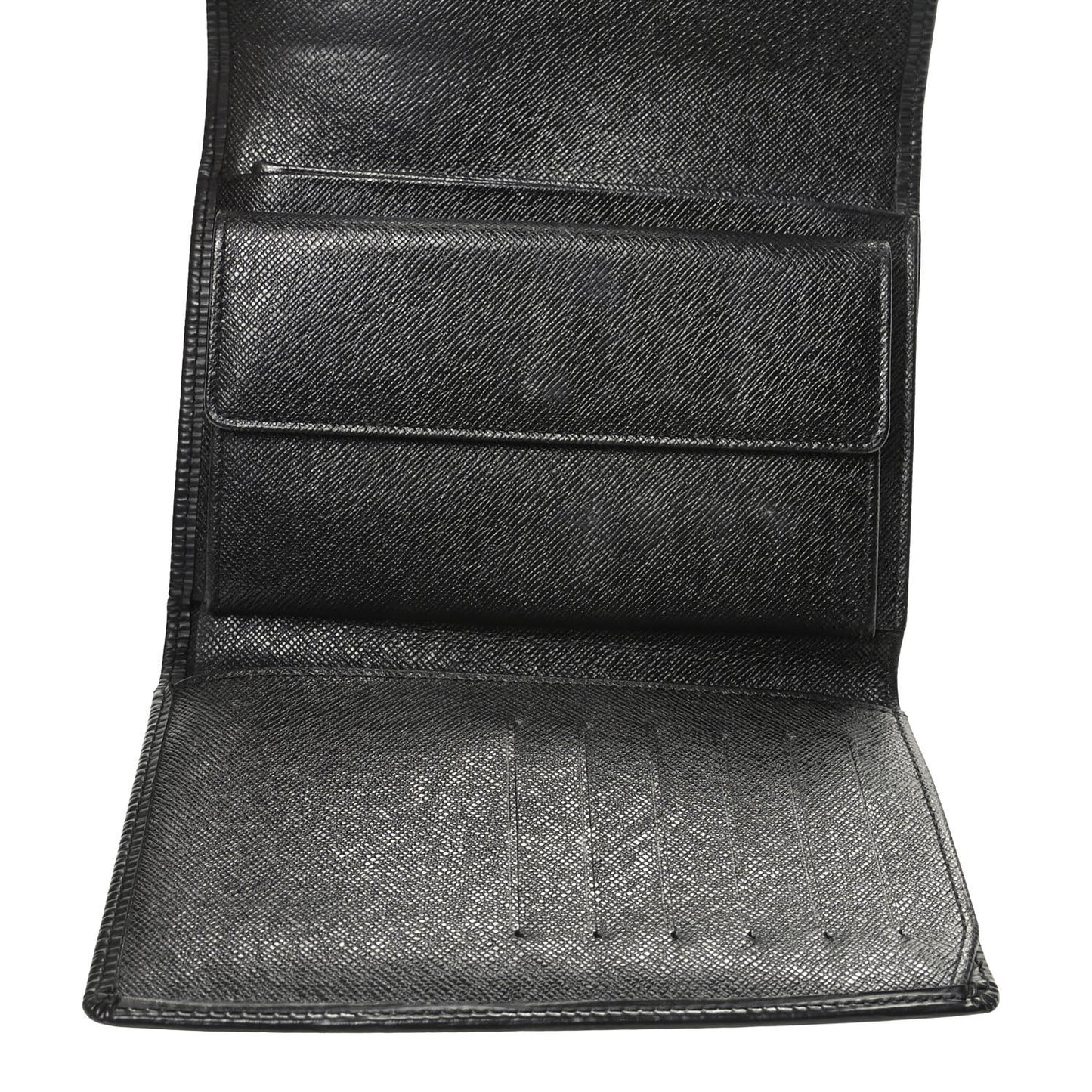 Epi Porte Tresor Etui Papiers Wallet Black