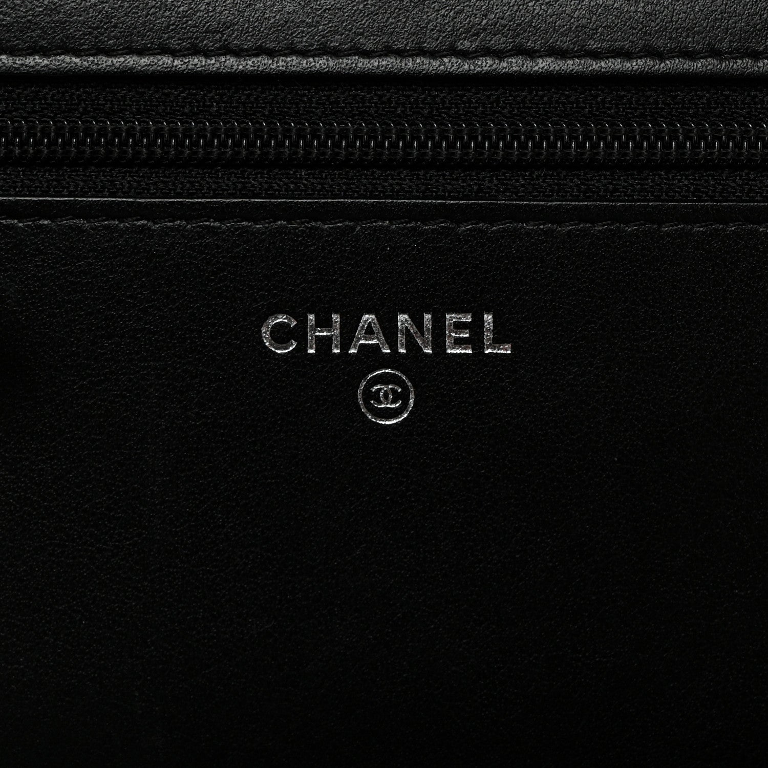 Chanel Aged Calfskin Quilted Gabrielle Wallet On Chain WOC Beige Black 6 of 11