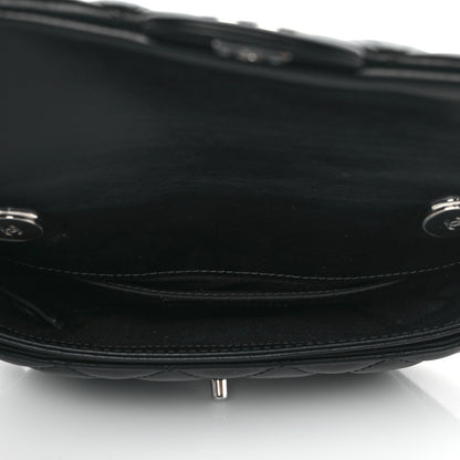 Chanel Calfskin Quilted CC Uniform Flap Belt Bag Black 5 of 10