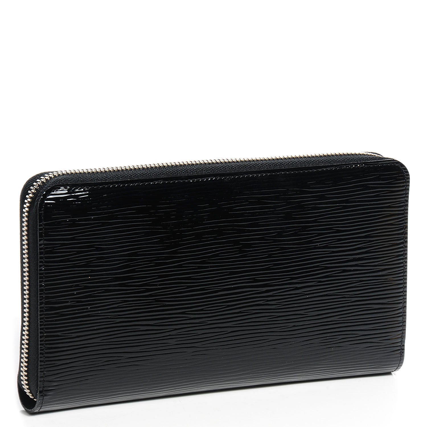 Louis Vuitton Epi Electric Zippy Organizer Wallet Black 3 of 8