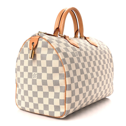 Louis Vuitton Damier Azur Speedy 30 3 of 13