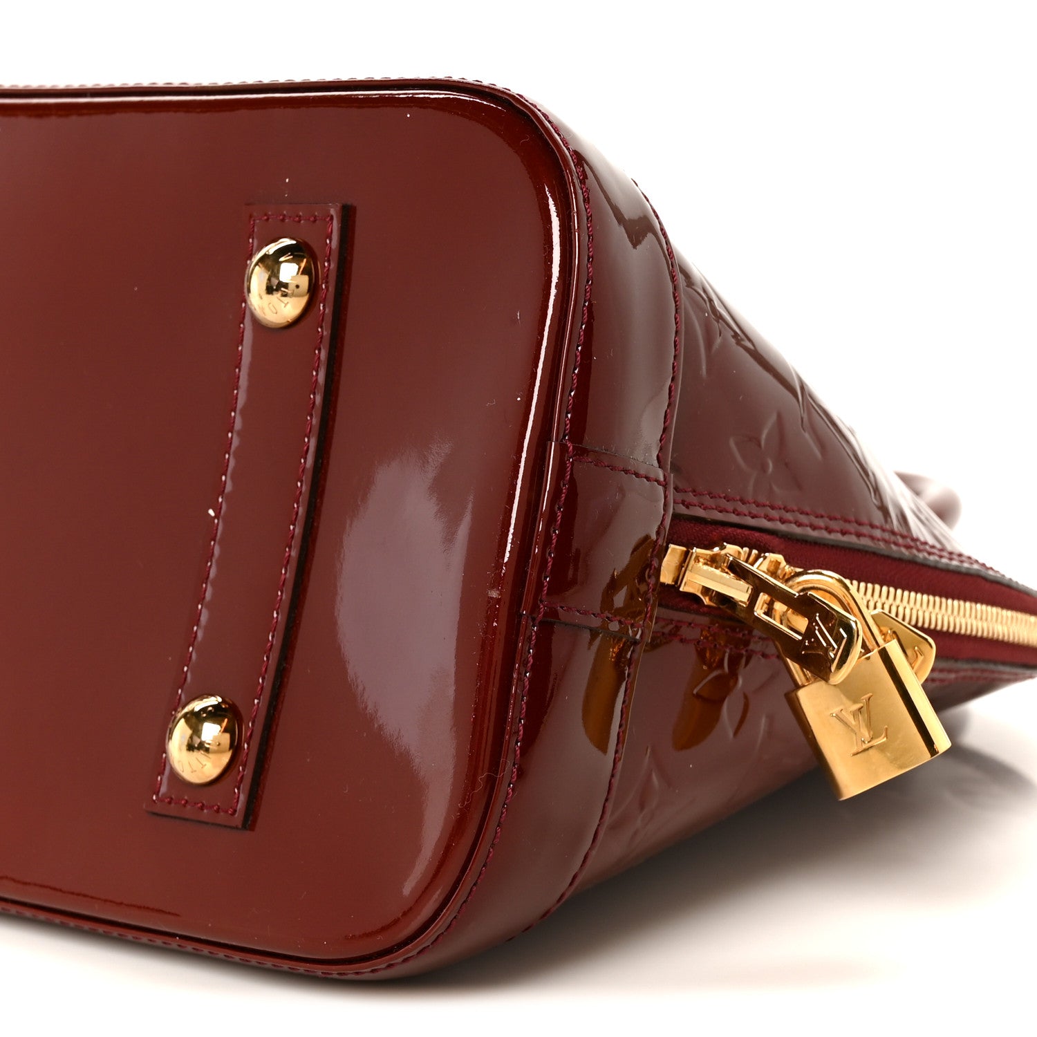Louis Vuitton Vernis Alma PM Rouge Fauviste 11 of 11