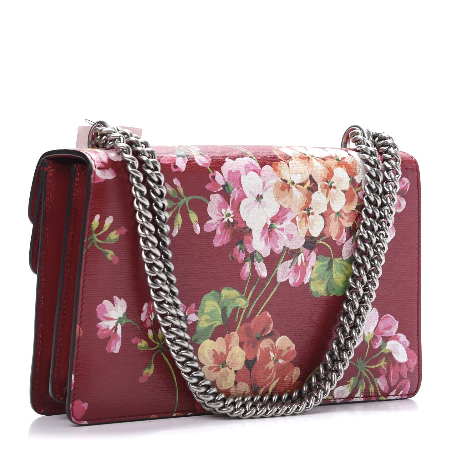 Calfskin Blooms Print Small Dionysus Shoulder Bag Romantic Cherry Multicolor