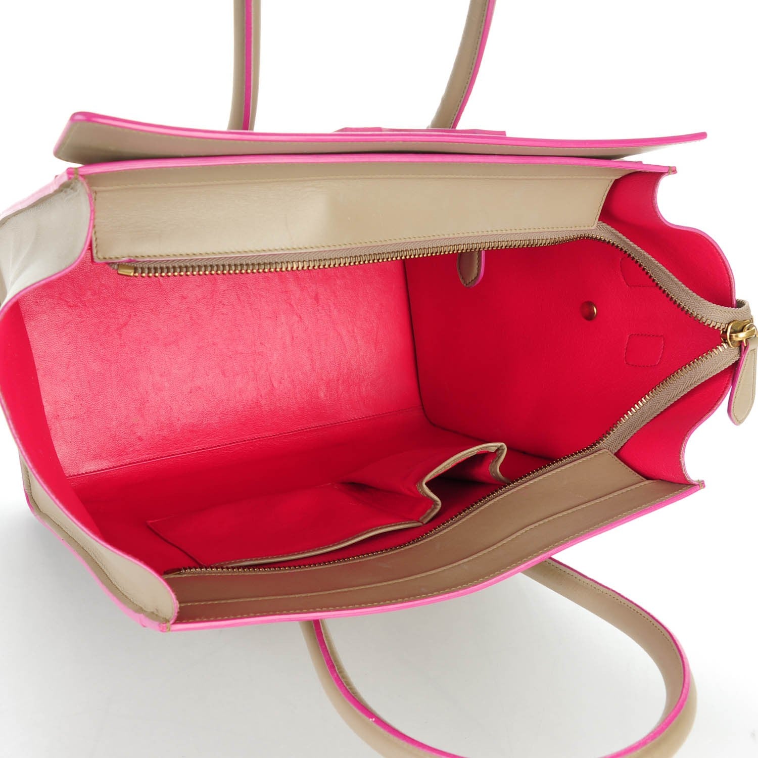 Celine Palmelato Calfskin Mini Luggage Camel 9 of 10