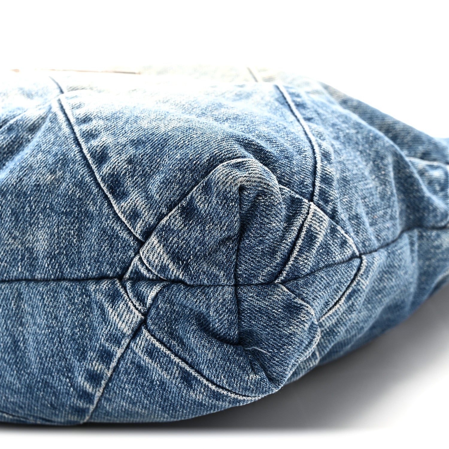 Chanel Denim Quilted Small Chanel 22 Blue 11 of 11