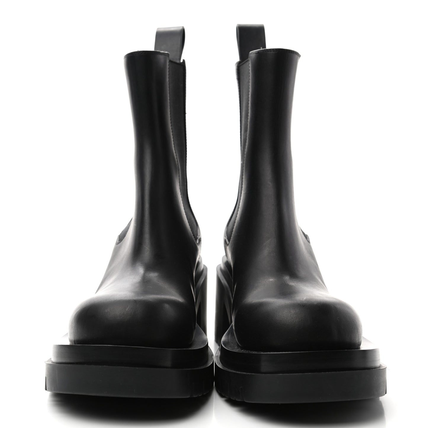 Calfskin The Lug Chelsea 30/70mm Ankle Boots 38.5 Black
