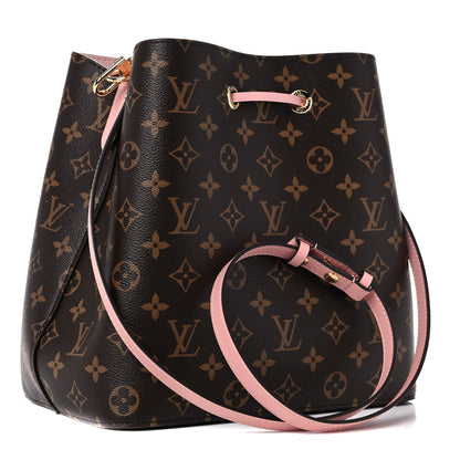 Louis Vuitton Monogram Neonoe MM Rose Poudre 3 of 10