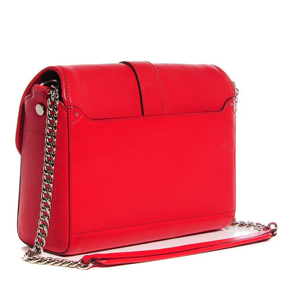 Givenchy Sugar Goatskin Obsedia Chain Shoulder Bag Red 3 of 8