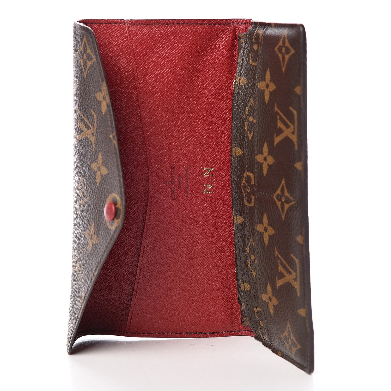 Louis Vuitton Monogram Josephine Wallet Fuchsia 5 of 7