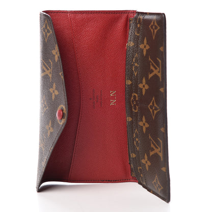 Louis Vuitton Monogram Josephine Wallet Fuchsia 5 of 7