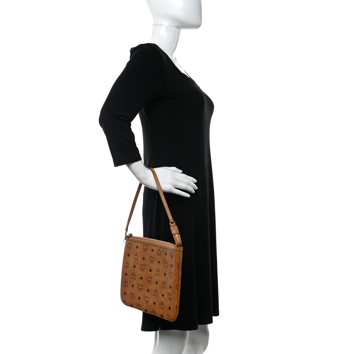 Visetos Liz Shopper Tote Pouch Cognac