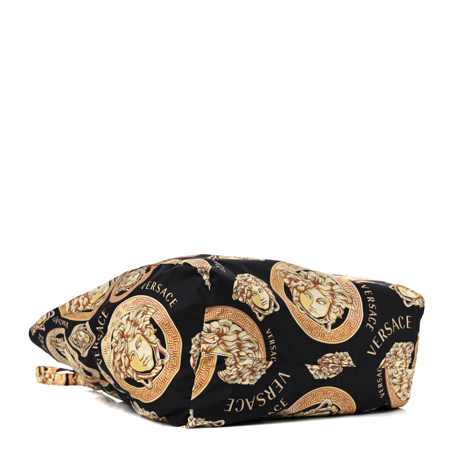 Versace Nylon Medusa Print Tote Black 4 of 9