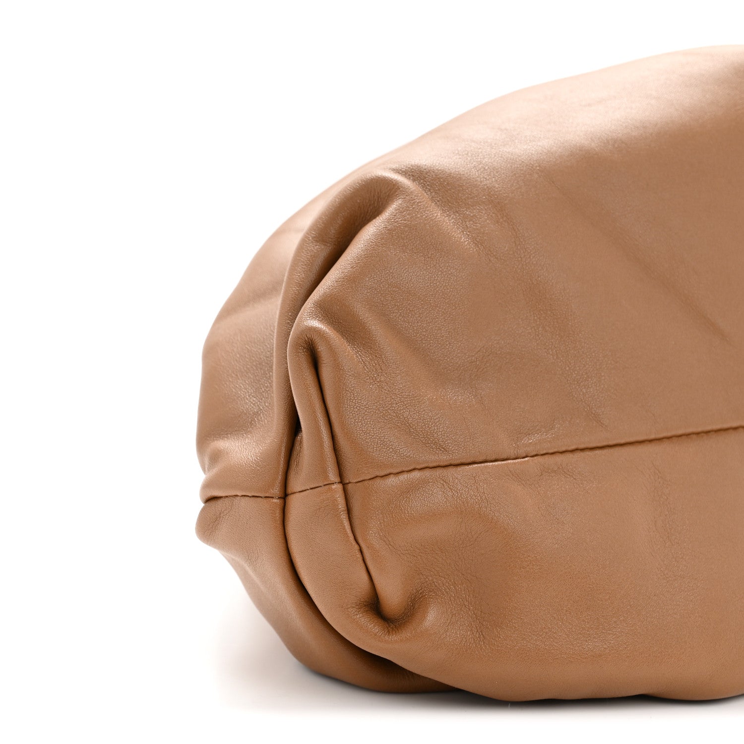 Bottega Veneta Smooth Butter Calf The Pouch Oversized Clutch Cammello 17 of 20