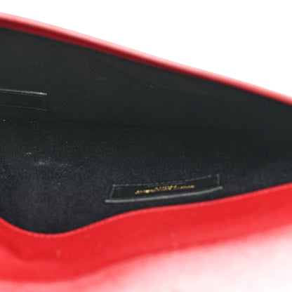 Saint Laurent Grain De Poudre Uptown Pouch Red 5 of 15